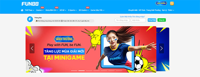 Tại sao nhà cái Fun88 luôn được người chơi Việt lựa chọn?